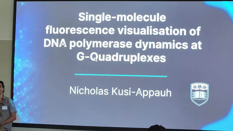 Nicholas Kusi-Appauh is a finalist at the Thompson Prize Symposium